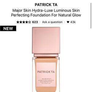 Brand new Patrick Ta foundation color 11